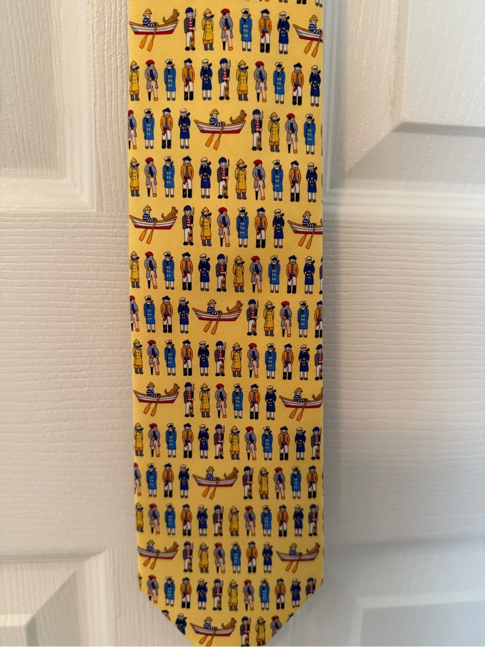 Eric Holch for Alynn Silk Tie “Old Salts & Sea Dogs”